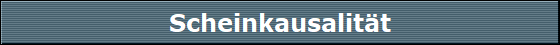 Scheinkausalitt
